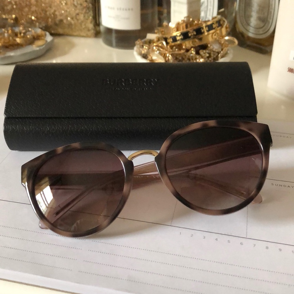 Burberry Tortoise Shell Sunglasses